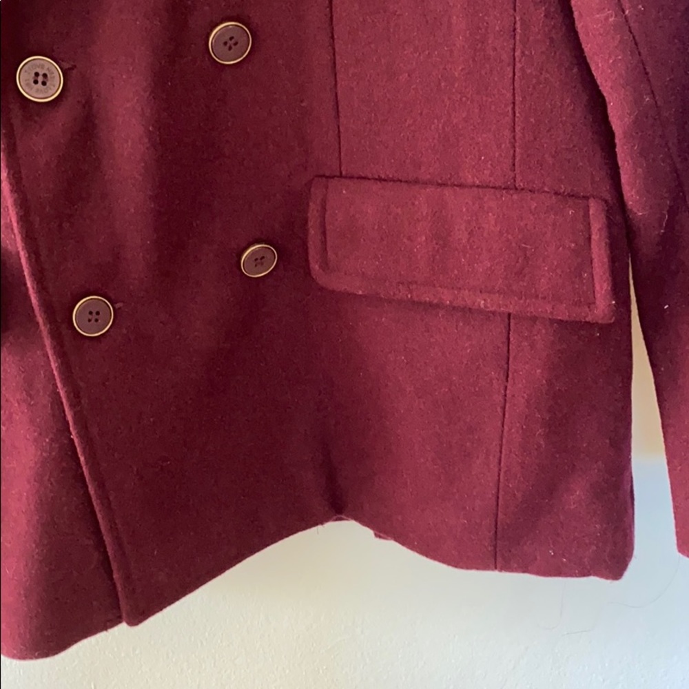 SALE Hollister I Love H81 Wool Blazer - Picture 6 of 9